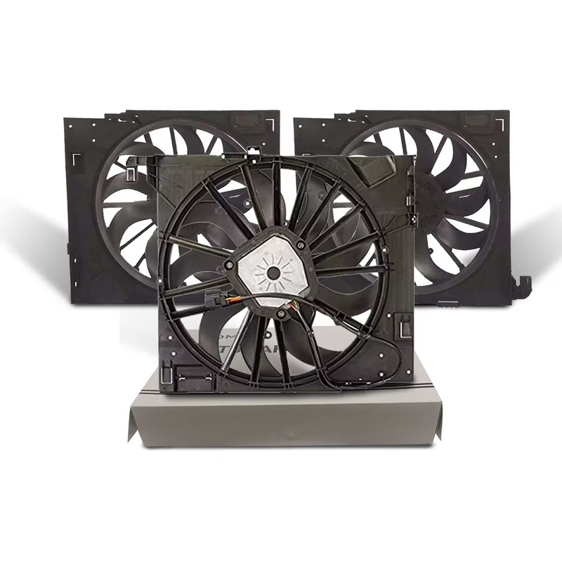 เครื่องปั่นอากาศปรับปรุงเครื่องยนต์ C2D24144 C2D38737 C2P17120 แฟนเรดิเอเตอร์ สําหรับ Jaguar XF XJ