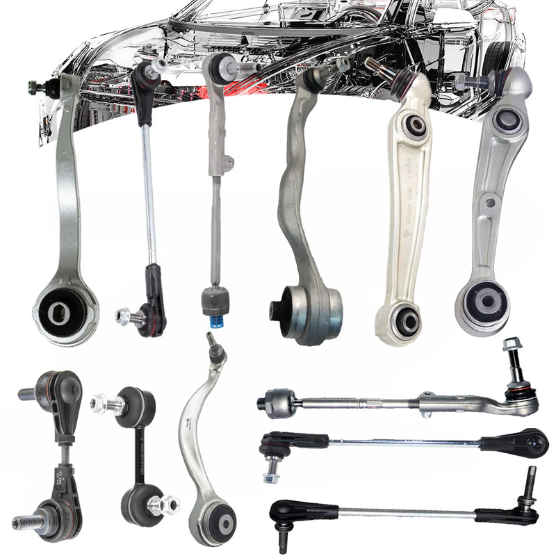 อะไหล่รถไฟฟ้าพลังงานใหม่ Tie Rod Stabilizer Bar Front Lower Straight / Bent Arm Assembly สําหรับ BMW I4 (G26) 2022-