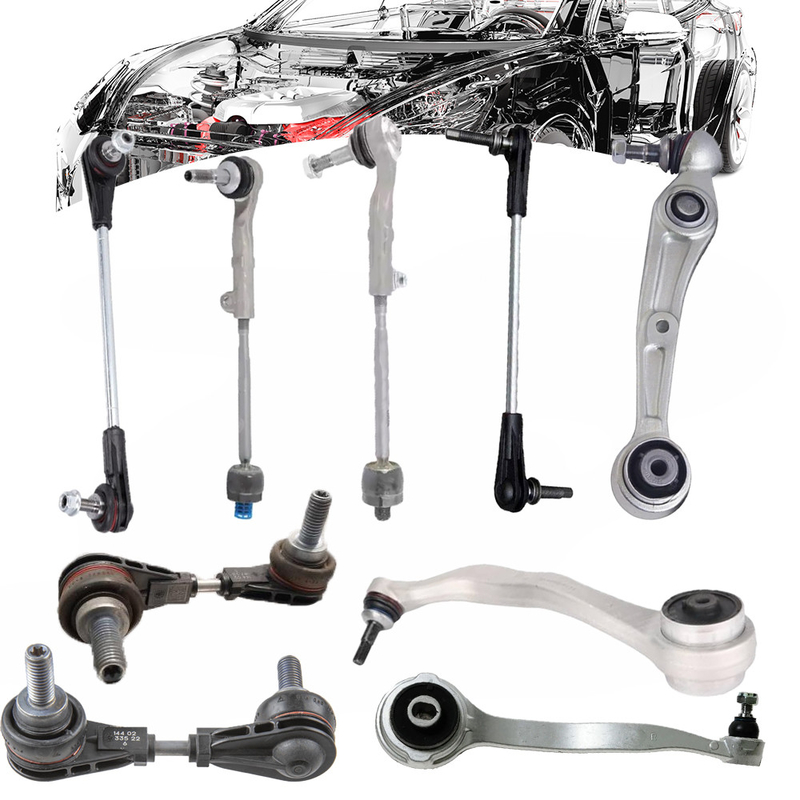 อุปกรณ์อะไหล่รถยนต์ 32106880695 Tie Rod 31306893359 Stabilizer Bar Front Lower Straight / Bent Arm Assembly สําหรับ BMW I3 (G28) 2022-