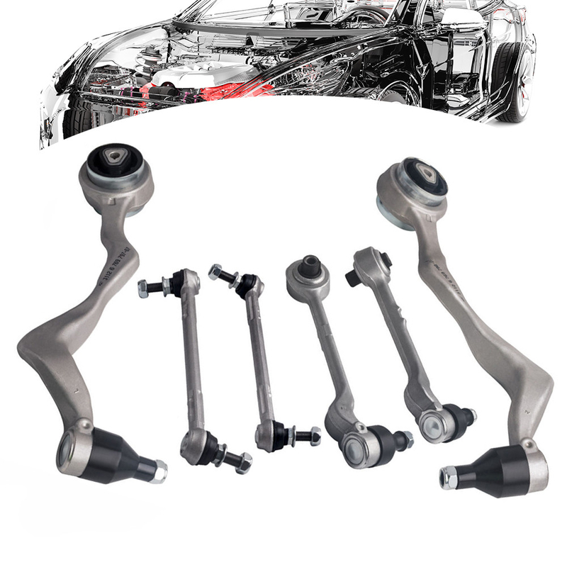 อุปกรณ์อะไหล่รถยนต์หน้า Stabilizer Bar Ball Head หน้าล่างด้านล่างการควบคุม Arm Assembly สําหรับ BMW 6 ซีรีส E63 E64 2004- M6 2006-2010