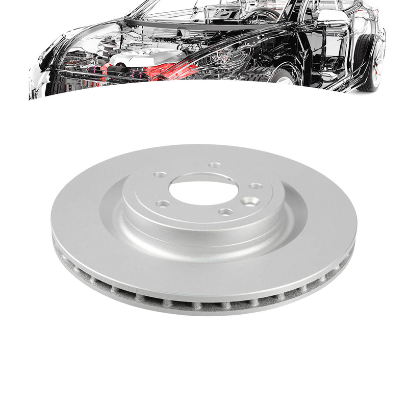 หมุนเบรคดิสก์ด้านหลัง LR033302 สําหรับ Range Rover Sport Discovery 4